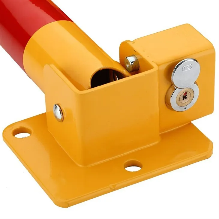 Manual Folding Parking Bollard Barriers